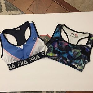 Bundle of 2 Fila sport bras size XS